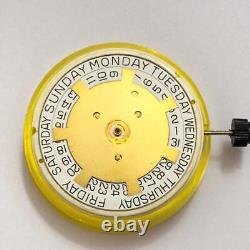 2 Colos Date@3 Day@12 Mechanical Automatic Wind Watch Movement For ETA 2834-2