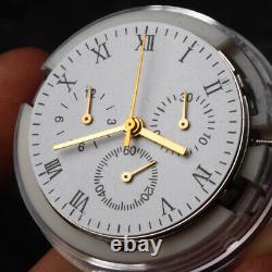 25 Jewelrys 28,800 bph Automatic Watch Movement Chronogrpah For Asian ETA 7753