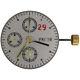 28800 Bph Clone Automatic Chronograph Watch Movement 7750 Eta Valjoux White 3h