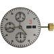 Asian Automatic Chronograph Watch Movement Compatible Eta Valjoux 7750 Black 3h