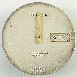 Bucherer Wristwatch Movement Caliber ETA 2038 Automatic Spare Parts, Repair