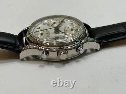Chronograph Automatic Day Date Watch Eta 7750 Jewels 25 Lidher Mens 36mm Swiss