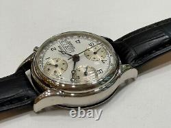 Chronograph Automatic Day Date Watch Eta 7750 Jewels 25 Lidher Mens 36mm Swiss
