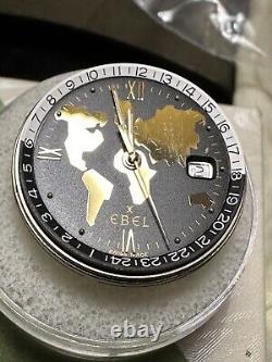 Ebel Automatic GMT Date Cal. 124 Dial & Movement Eta 2892-2 Crown For Parts Runs