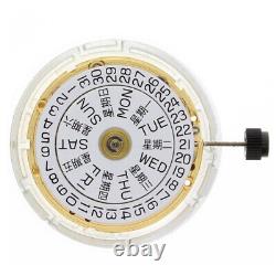 Genuine Eta 2836-2 New Watch Movement For Auto Day Date Gold 3h Gold Swiss Made