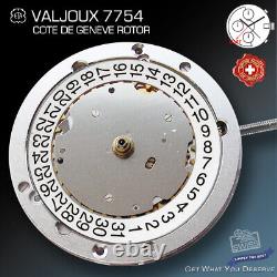 Movement Eta Valjoux 7754, Gmt Automatic, Cdg Rotor