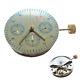 Replacement 27-jewel Automatic Watch Movement Small Second @9 For Eta 7753 7750