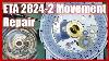 Swiss Eta 2824 2 Watch Movement Repair Assembly Tutorial Guide Manual