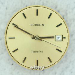 Vintage Gubelin Special-Time 25Jewel Automatic Men's Wristwatch Movement ETA2824