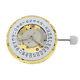 White/gold 25 Jewels Automatic Mechanical Movement For Eta 2836-2 Gmt Watch