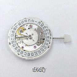 White/Gold 25 Jewels Automatic Mechanical Movement For ETA 2836-2 GMT Watch